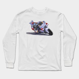 Drawing/Sketching MotoGP Team No 73 Alex Marquez Long Sleeve T-Shirt